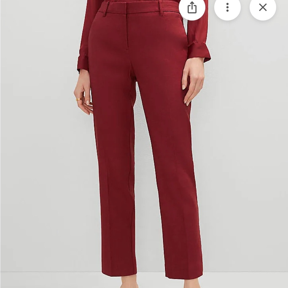 Ann Taylor “The Eva” Linen Blend pants